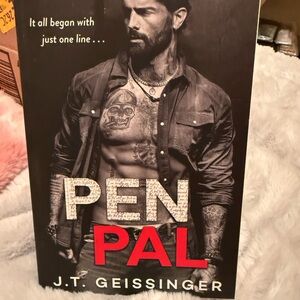 'Pen Pal' Book - Black and Red Cover